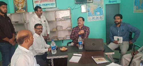 सीडीओ ने किया ग्राम सचिवालयों का निरीक्षण