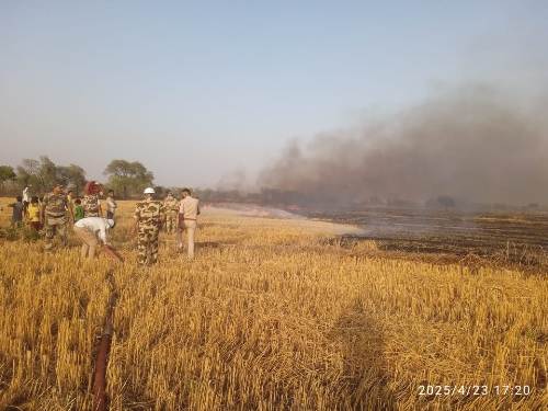 आपदा में संकटमोचक बना एनटीपीसी नबीनगर, ग्रामीणों की मदद को CISF फायर विंग तत्पर