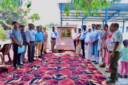 एनटीपीसी टाण्डा द्वारा मिड डे मील शेड का हुआ लोकार्पण