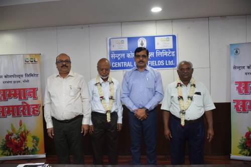 समर्पण और सेवा के गौरवशाली सफर को सलाम”: सीसीएल ने सेवानिवृत्त कर्मियों को दी भावभीनी विदाई