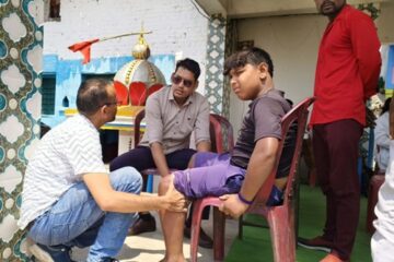 वनांचल के गांव बल्दाकछार में दिव्यांगजनों के लिए विशेष शिविर आयोजित