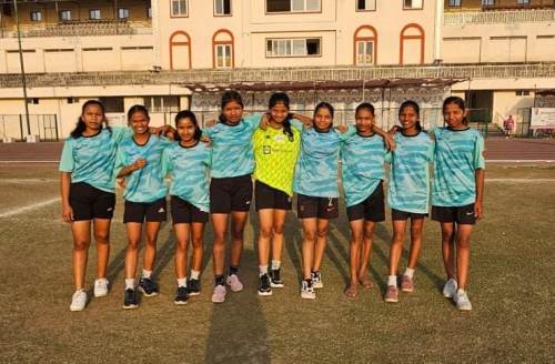 खेलो इंडिया एकेडमी रायपुर में सुकमा की 8 महिला फुटबॉल खिलाड़ी चयनित