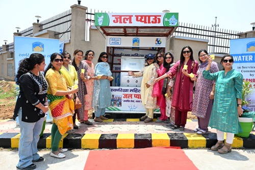 स्वर्णरेखा महिला समिति द्वारा प्याऊ जल सेवा का शुभारंभ