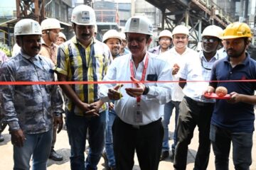 सेल, आरएसपी के कोक ओवन विभाग में ठेका श्रमिकों के लिए नई पार्किंग सुविधा का उद्घाटन