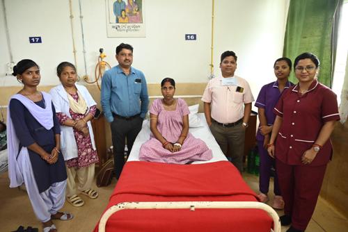 सेल, राउरकेला इस्पात संयंत्र के आईजीएच डॉक्टरों द्वारा थायराइड की सफल शल्यचिकित्सा 