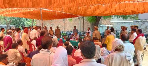 जनपद के समस्त थानों पर “थाना समाधान दिवस” का आयोजन : फरियादियों की समस्याओं के त्वरित निवारण का प्रयास