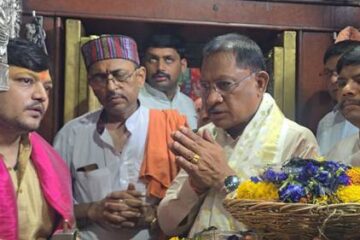 काशी के कोतवाल’ श्री काल भैरव जी के दरबार में मुख्यमंत्री विष्णुदेव साय ने की पूजा-अर्चना