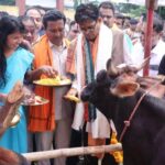 तमनार में आयोजित जिला स्तरीय पशु मेला में शामिल हुए वित्त मंत्री ओ.पी. चौधरी
