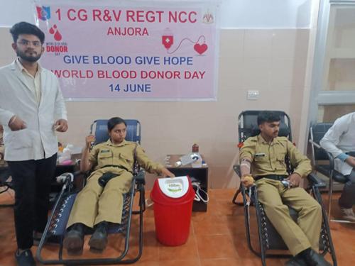 विश्व रक्तदाता दिवस : लक्ष्य से 42 हजार यूनिट अधिक रक्त संग्रह,116% उपलब्धि के साथ देशभर में मिसाल बना छत्तीसगढ़