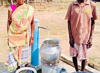 जिला मुख्यालय से 90 किमी दूर वनांचल के सालातोंग में हर घर नल से पहुंचा पानी