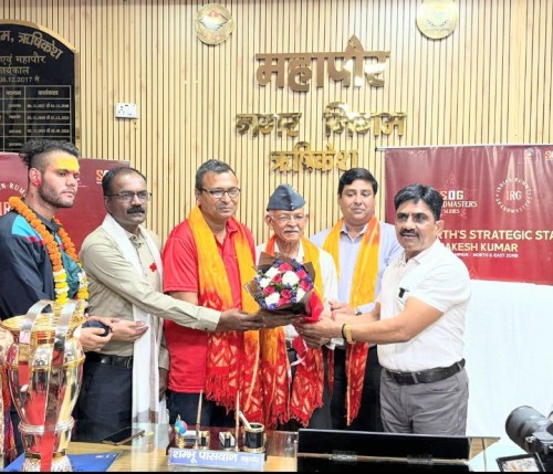 ऋषिकेश के राकेश कुमार ने जीती SOG ग्रैंडमास्टर सीरीज,शहर में हुआ सम्मान समारोह
