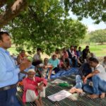 भूमि अधिग्रहण के खिलाफ किसानों का शांतिपूर्ण विरोध प्रदर्शन 19 वें दिन भी जारी
