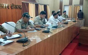 मुहर्रम  पर्व के दौरान किसी भी नई परंपरा की न की जाये शुरुआत – पुलिस अधीक्षक