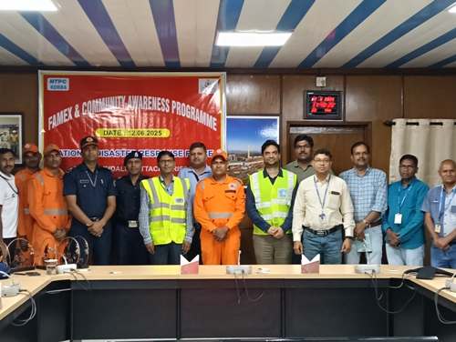 एनटीपीसी कोरबा द्वारा FAMEX–2025 का आयोजन, कर्मचारियों को आपदा प्रबंधन कौशल से किया सुसज्जित
