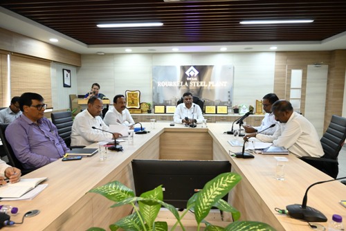 सेल, आरएसपी में राजभाषा कार्यान्वयन समिति की बैठक आयोजित