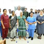 सेल, राउरकेला इस्पात संयंत्र के इस्पात जनरल अस्पताल में 80 वर्षीय महिला का सफल घुटना प्रत्यारोपण