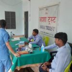 नेत्र परीक्षण शिविर में 62 लोगों की गयी निःशुल्क जांच