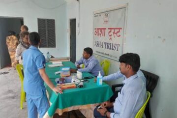 नेत्र परीक्षण शिविर में 62 लोगों की गयी निःशुल्क जांच