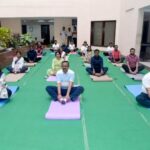 अंतर्राष्ट्रीय योग दिवस एनटीपीसी उत्तरी क्षेत्र मुख्यालय में हर्षोल्लास के साथ मनाया गया