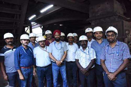 सेल, राउरकेला इस्पात सयंत्र के सिंटरिंग प्लांट-II में इन-हाउस डस्ट सप्रेशन सिस्टम द्वारा पर्यावरण स्थिरता को बढ़ावा