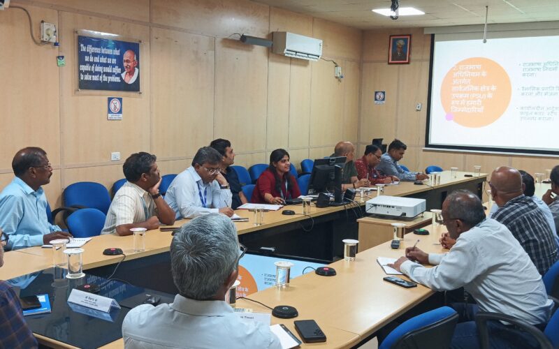 एनटीपीसी कुडगी में राजभाषा कार्यान्वयन समिति की बैठक आयोजित