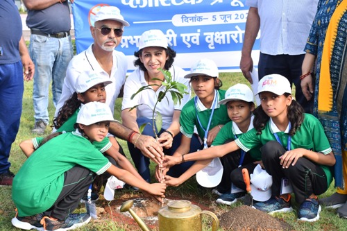 हरित भविष्य की दिशा में एक मजबूत कदम : एनटीपीसी कहलगाँव ने मनाया विश्व पर्यावरण दिवस