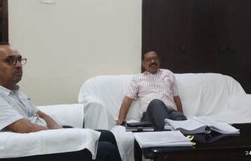 कनहर परियोजना के मुख्य अभियंता ने की समीक्षा बैठक