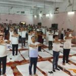 विशाखापट्नम में आयोजित प्रधानमंत्री के योग कार्यक्रम का जनपद में हुआ सजीव प्रसारण