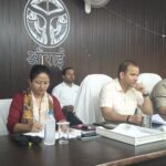 तहसील औराई में जिलाधिकारी व पुलिस अधीक्षक ने फरियादियों की शिकायतों को  सुनकर किया निस्तारण