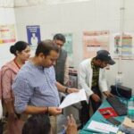 ई-सुश्रुत कार्यक्रम की प्रगति हेतु डीएम ने एमसीएस ज्ञानपुर का किया निरीक्षण