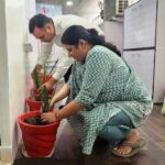 वृक्षारोपण महाभियान के अंतर्गत हेल्प यू एजुकेशनल एंड चैरिटेबल ट्रस्ट द्वारा एक पेड़ माँ के नाम कार्यक्रम का आयोजन