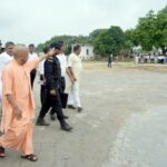 मुख्यमंत्री ने जनपद वाराणसी में प्रधानमंत्री के प्रस्तावित कार्यक्रम के दृष्टिगत जनसभा स्थल का स्थलीय निरीक्षण किया