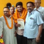 अखिल भारतीय हमारा समाज पार्टी के नगर इकाई  कमेटी की  बैठक 
