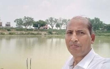 मसूधी के अमृत सरोवर का सीडीओ ने किया निरीक्षण