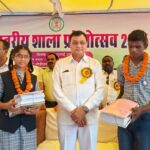 लमना में जिला स्तरीय शाला प्रवेश उत्सव का किया गया आयोजन