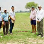 टोक्यो विश्वविद्यालय, जापान के प्रोफ़ेसर काटो ने किया आइसार्क का दौरा, धान की सीधी बुआई को लेकर की चर्चा