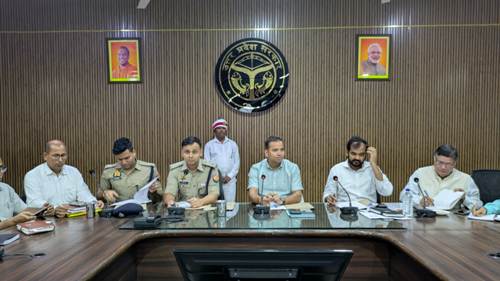 चेहल्लुम व चंद्रदर्शन पर्व को सकुशल संपन्न कराने के दृष्टिगत बैठक संपन्न