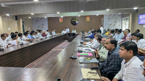 डीपीओ को सभी इंडिकेटर पर सुधार लाने की हिदायत