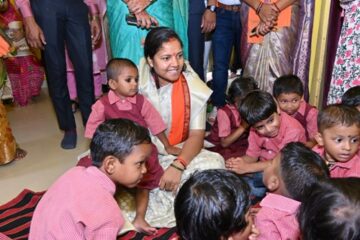 आंगनबाड़ी पुनर्वास केंद्र के बच्चों और महिलाओं के हित में दिए अहम निर्देश: श्रीमती राजवाड़े