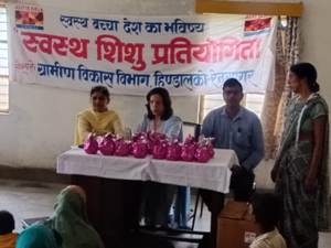 हिंडाल्को रेनुसागर में विश्व स्तनपान दिवस पर हेल्दी बेबी शो का आयोजन