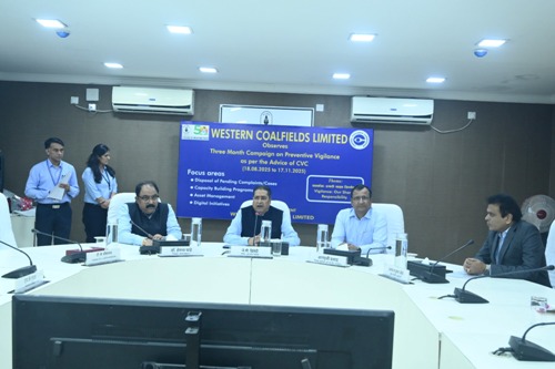 वेस्टर्न कोलफील्ड्स लिमिटेड में सतर्कता जागरूकता अभियान का शुभारंभ
