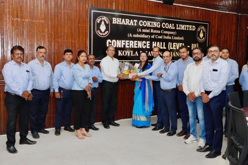 बीसीसीएल में प्रथम तिमाही आंतरिक अंकेक्षकों की बैठक का आयोजन