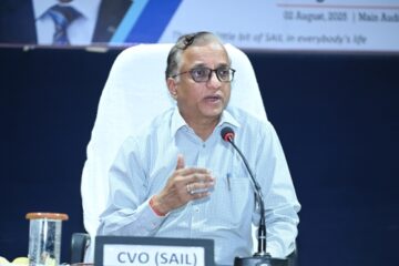 सेल के मुख्य सतर्कता अधिकारी ने किया सीएमओ स्टॉक यार्ड का दौरा