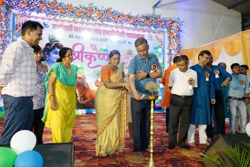 एनटीपीसी गाडरवारा में जन्माष्टमी का रंगारंग उत्सव,नन्हें कान्हाओं की झांकी और मटकी-फोड़ ने मोहा मन
