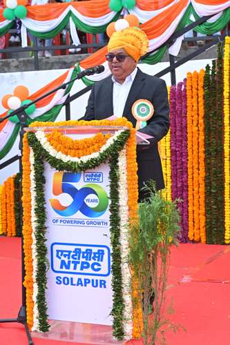 देशभक्ति के रंग में रंगा एनटीपीसी सोलापुर, उत्साहपूर्वक मनाया 79वां स्वतंत्रता दिवस