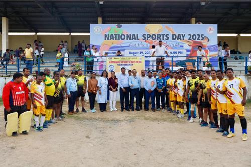 बीसीसीएल ने राष्ट्रीय खेल दिवस-2025 का शुभारंभ खेल भावना और उत्साह के साथ किया