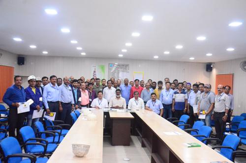 सेल शाबाश योजना के तहत खान केंद्रीय समन्वय और एसएमएस-2 के कर्मचारी पुरस्कृत