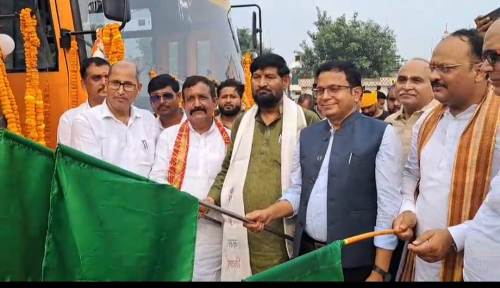 औराई बस स्टेशन से जनपद के चारों दिशाओं के लिए 04 राजकीय बसों के संचालन का हुआ शुभारंभ
