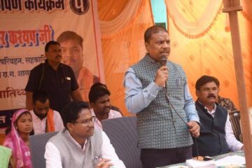 वन मंत्री ने नारायणपुर विधानसभा क्षेत्र में 91 लाख रुपये के विकास कार्यों का किया भूमिपूजन एवं लोकार्पण