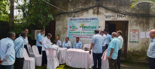 बीसीसीएल द्वारा ‘स्वच्छता ही सेवा 2025’ अभियान के तहत सफाई एवं स्वास्थ्य सेवा सक्रियतापूर्वक कार्यरत